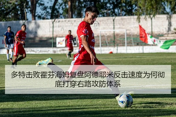 多特击败霍芬海姆复盘阿德耶米反击速度为何彻底打穿右路攻防体系